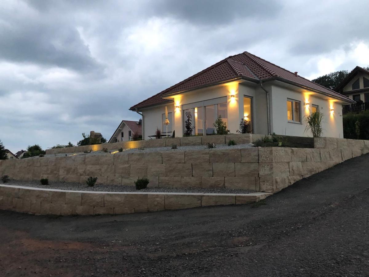 Ferienhaus Blick Zum Rennsteig Etterwinden Kültér fotó